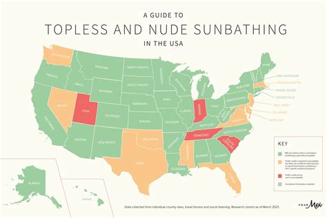 naked sunbathing|This Map Shows You Where You Can Sunbathe Nude Around .